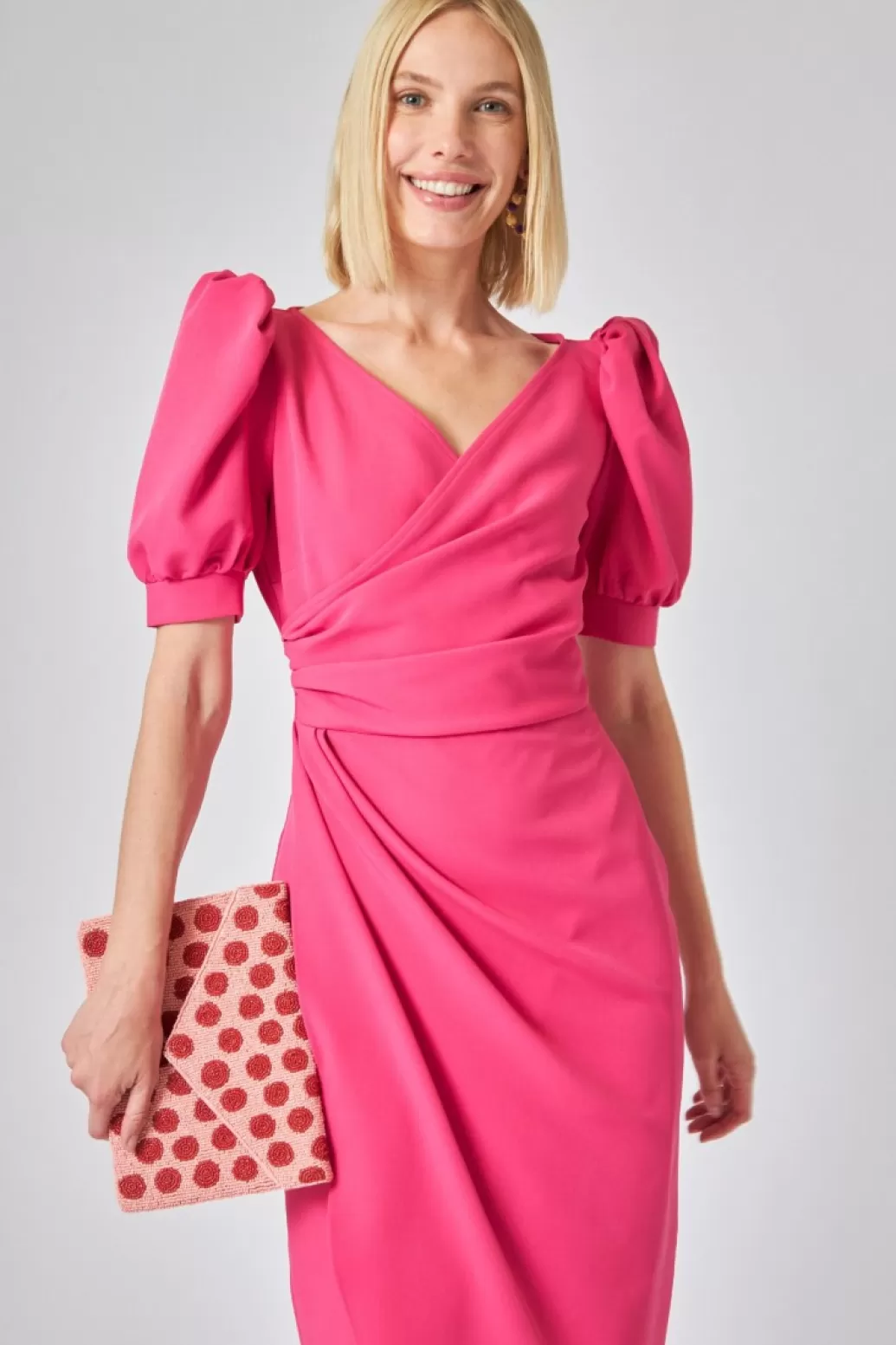 Shop ALMANARANJA Midi dresses