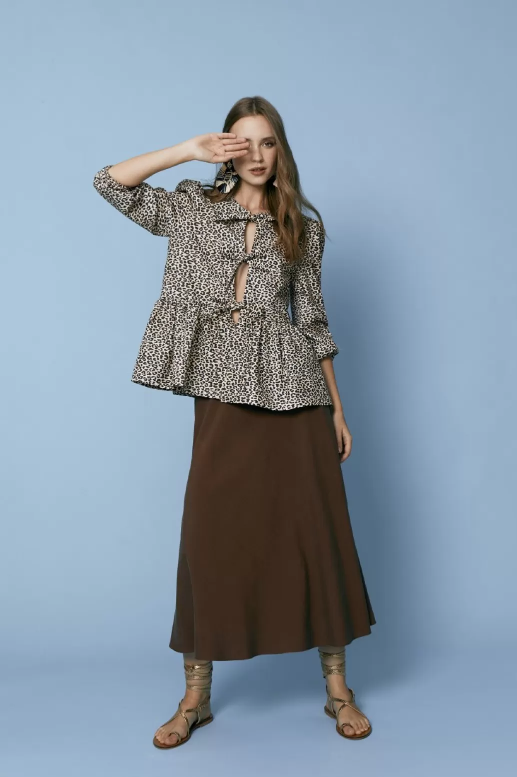 Hot BLUSA CLOVERLEOPARDO Shirts and blouses