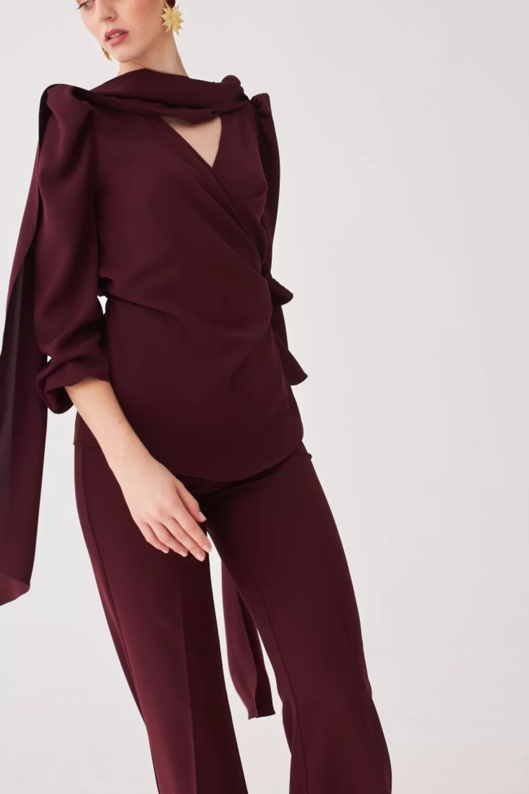 Discount BLUSA LAURAMBBURDEOS MARIA BARAZA X COOSY | Tops