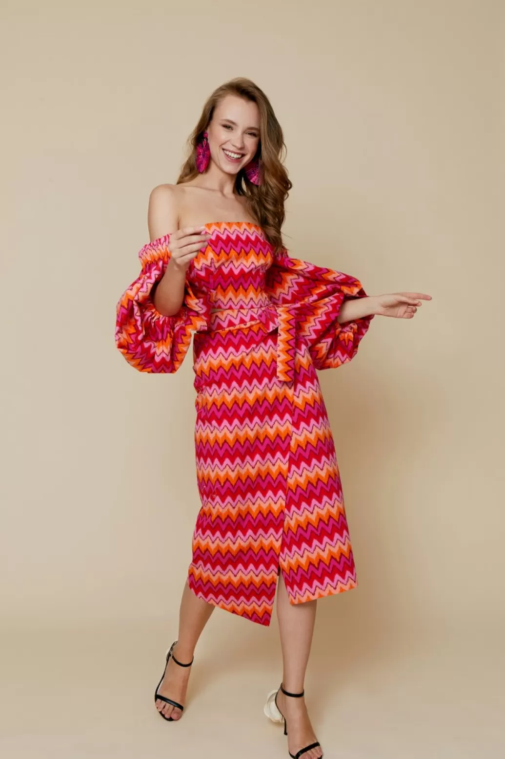 Fashion FALDA SALERMOFUCSIA Total look | Skirts