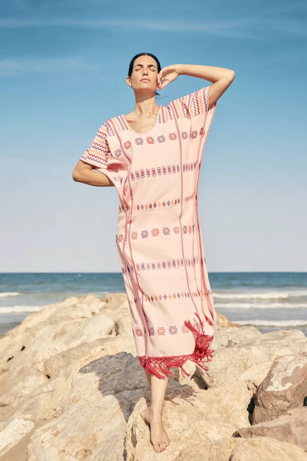 Hot KAFTAN FRIDITA ROSA Dresses