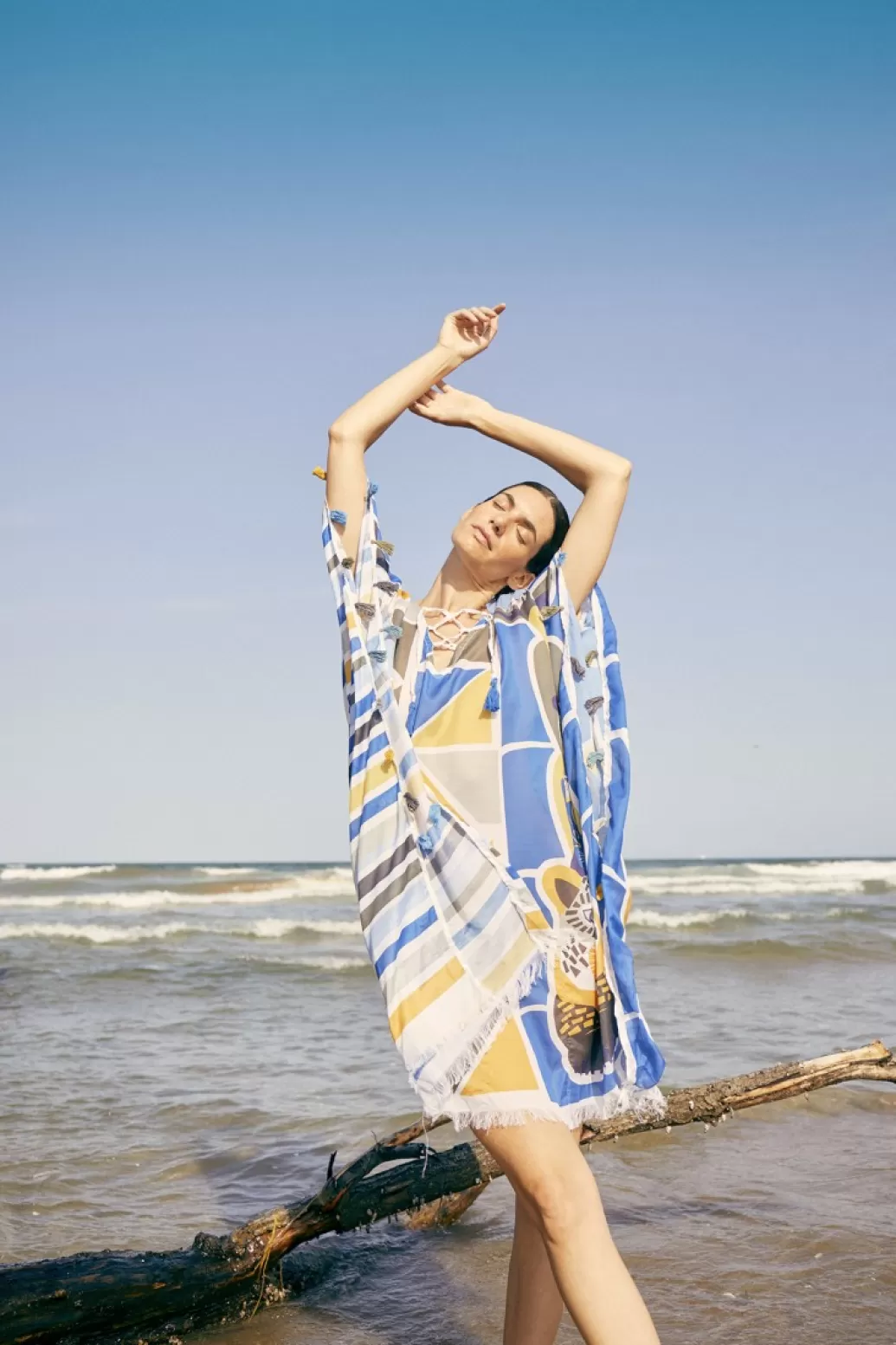 Cheap KAFTAN KASTOR AZUL Dresses