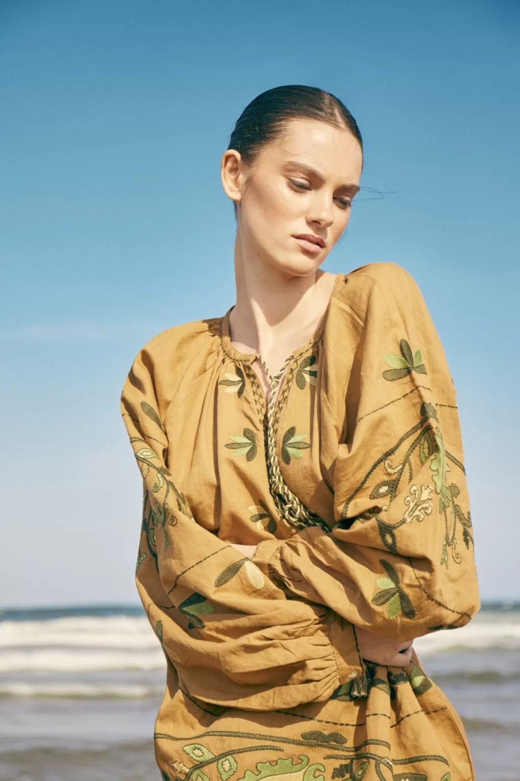 Cheap KAFTAN RIZO VERDE Dresses