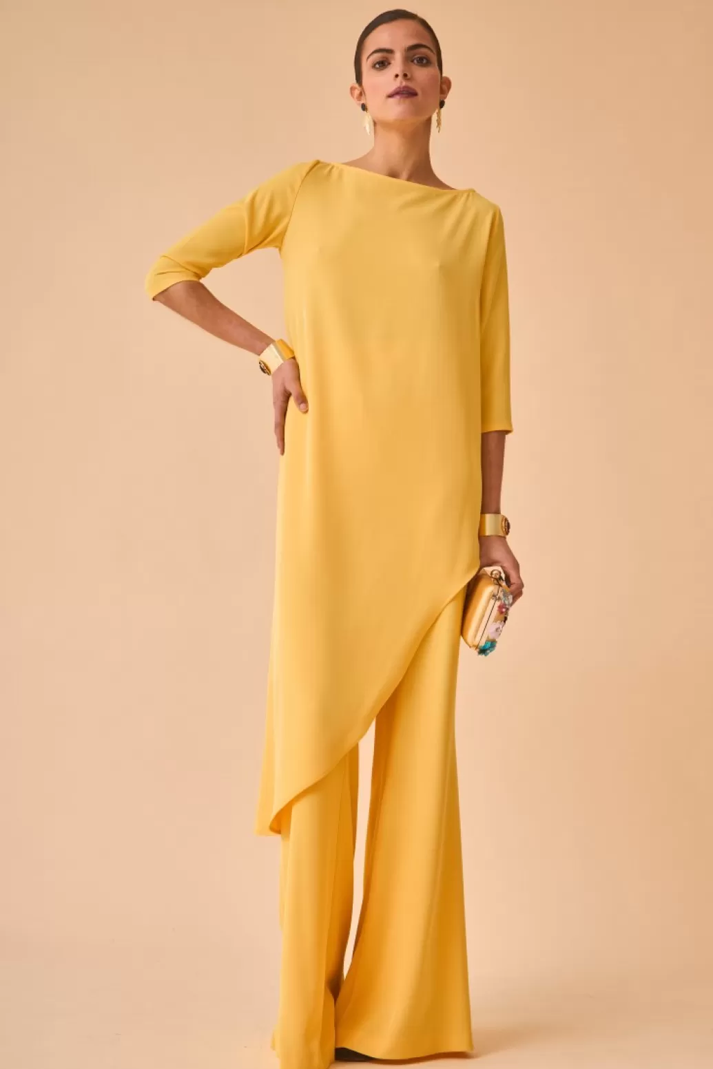 Store PANTALON KAVITAAMARILLO Pants | Total look