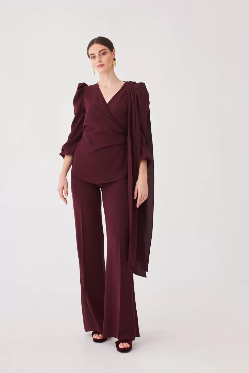 Store PANTALON LAURAMBBURDEOS MARIA BARAZA X COOSY | Pants