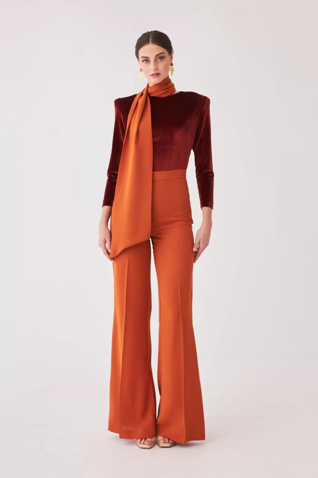 Store PANTALON LAURAMBNARANJA MARIA BARAZA X COOSY | Pants