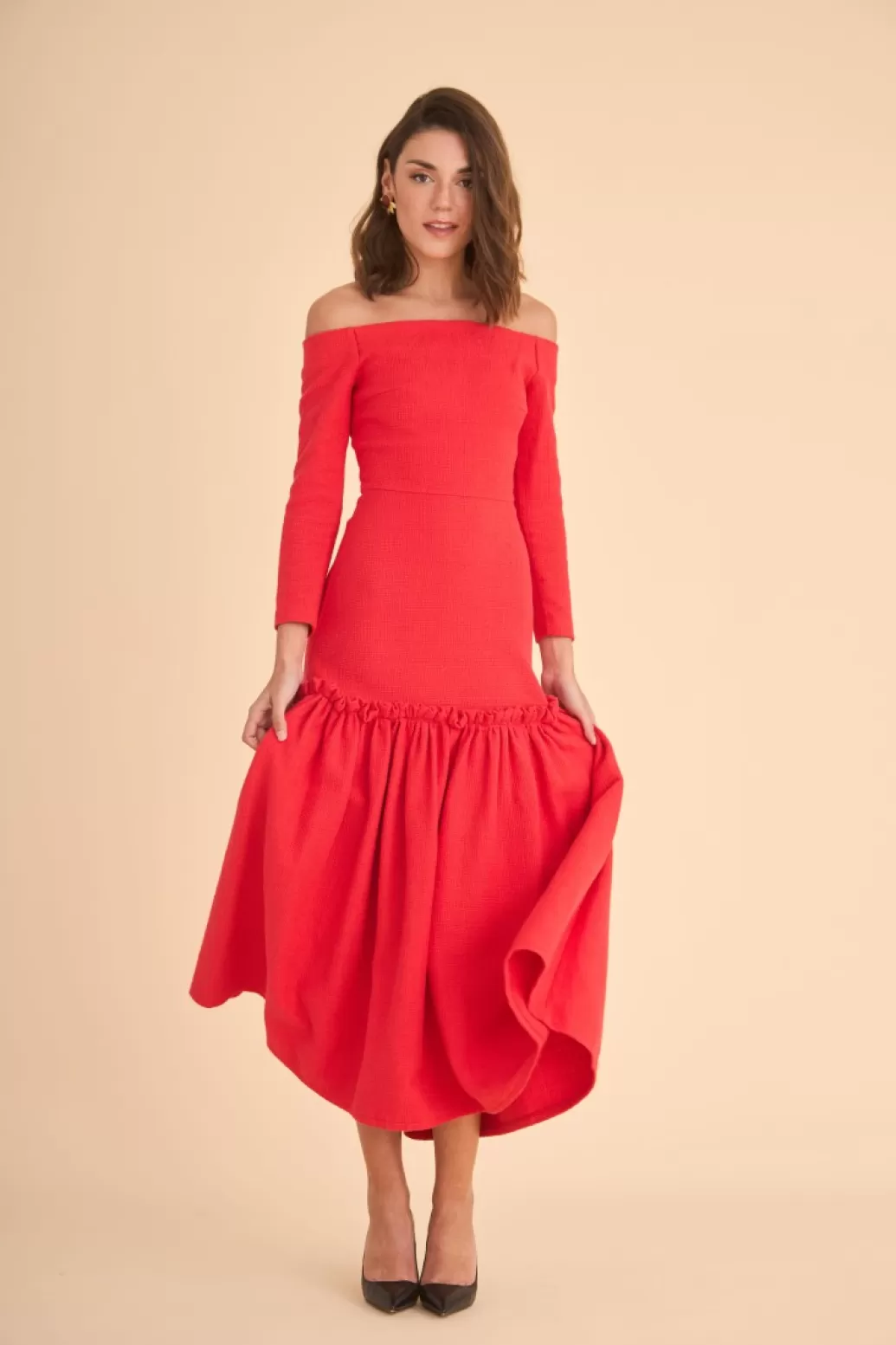 Outlet VESTIDO AFRICAROJO Midi dresses