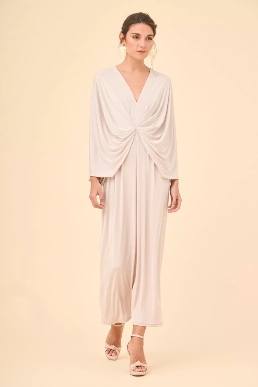 Fashion VESTIDO AGUSTICREMA I DO | Long dresses