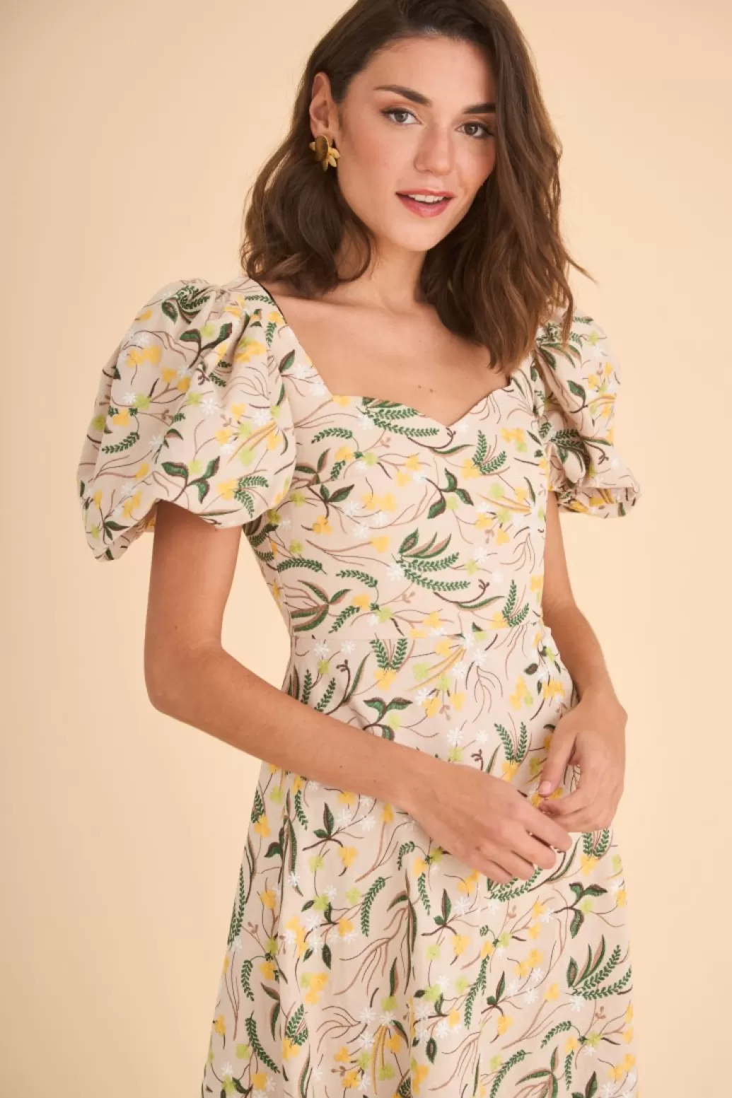 Sale VESTIDO ANSELMOESTAMPADO Midi dresses