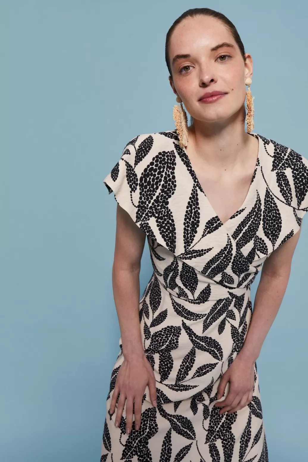 Cheap VESTIDO ATENEA ESTAMPADO Midi dresses