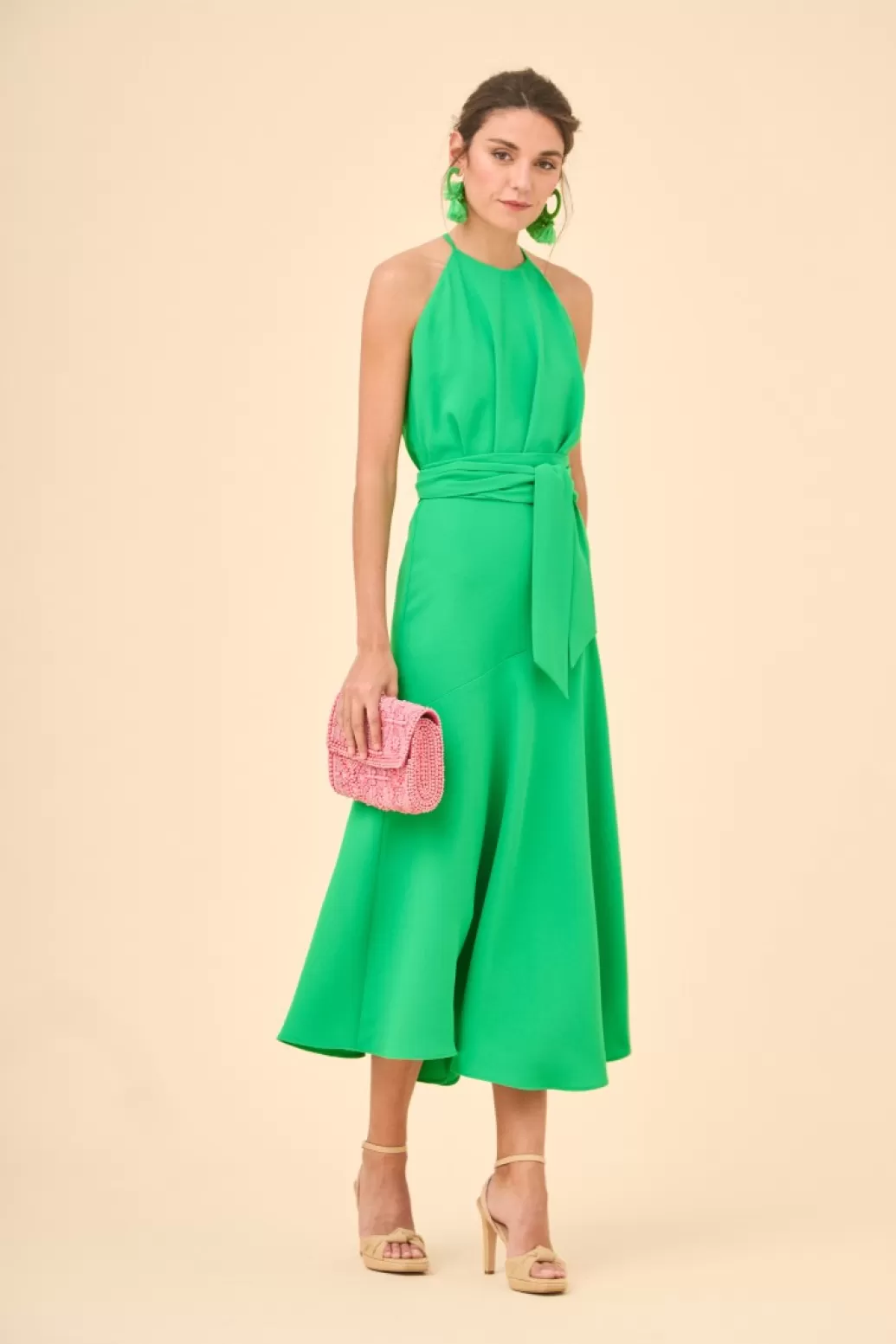 Best VESTIDO BONNYESTAMPADO VERDE Midi dresses