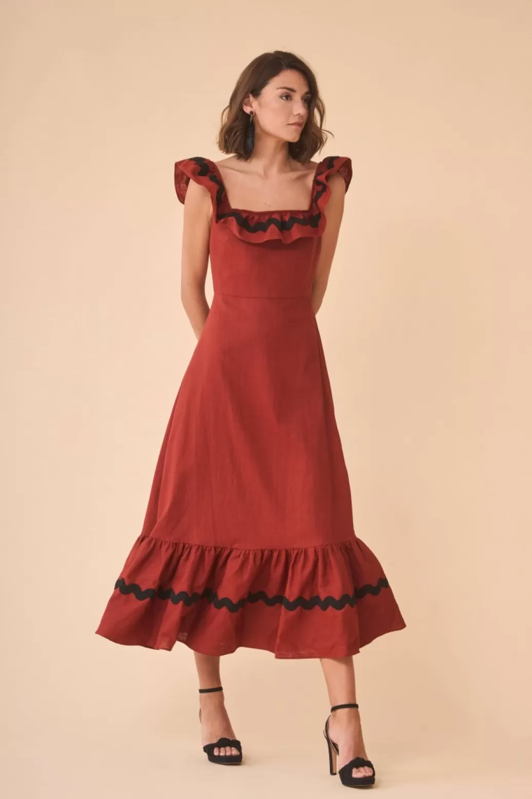 Outlet VESTIDO CARLOTTASCALDERO Midi dresses