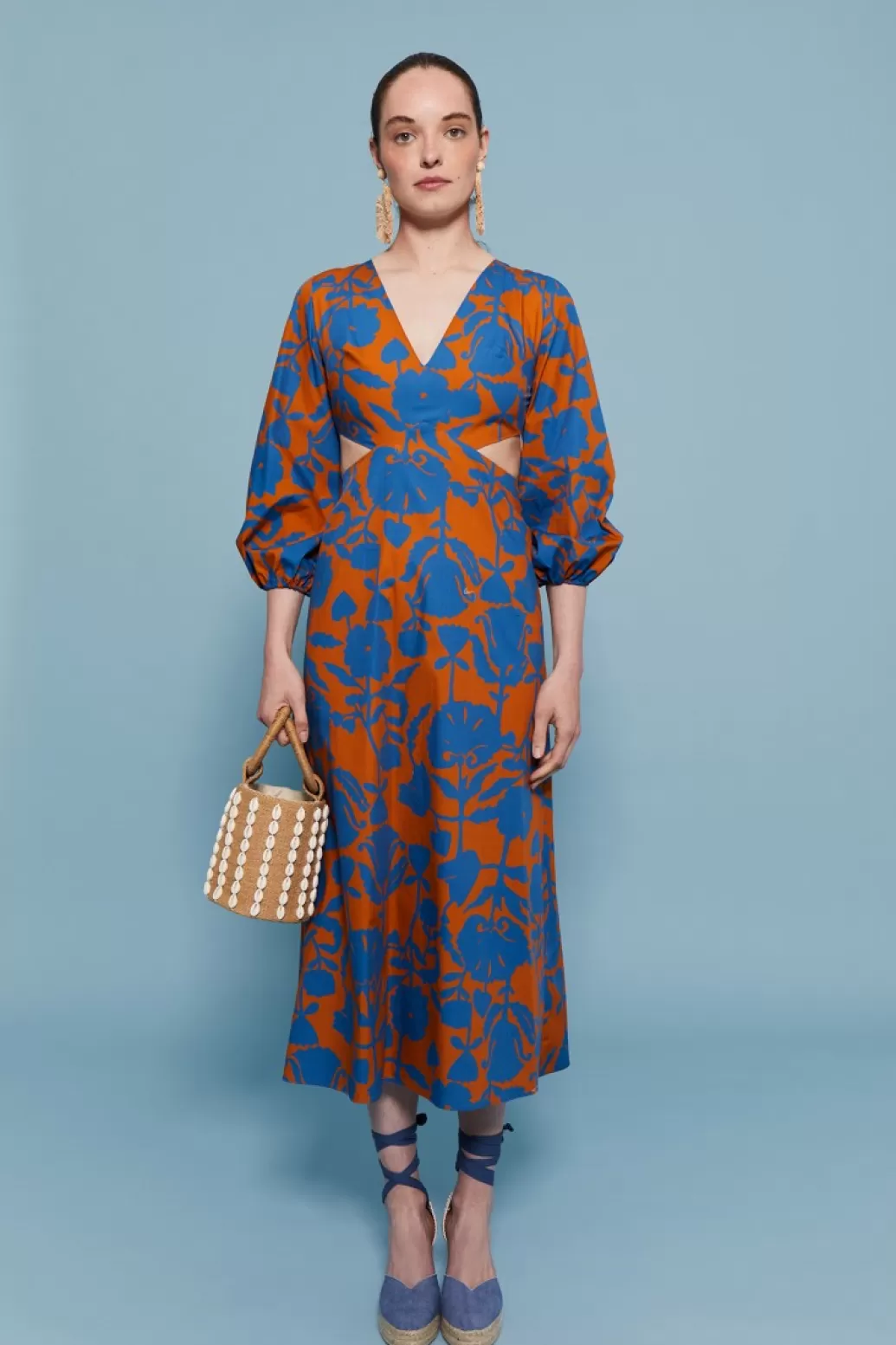 Cheap VESTIDO CLEVAAZUL Dresses | Midi dresses