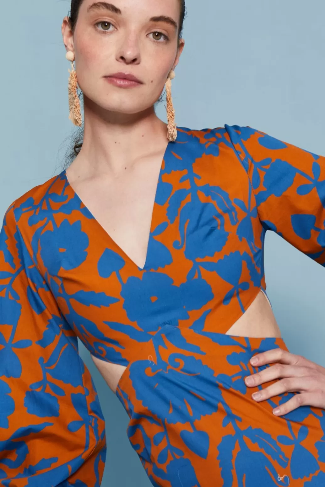 Cheap VESTIDO CLEVAAZUL Dresses | Midi dresses