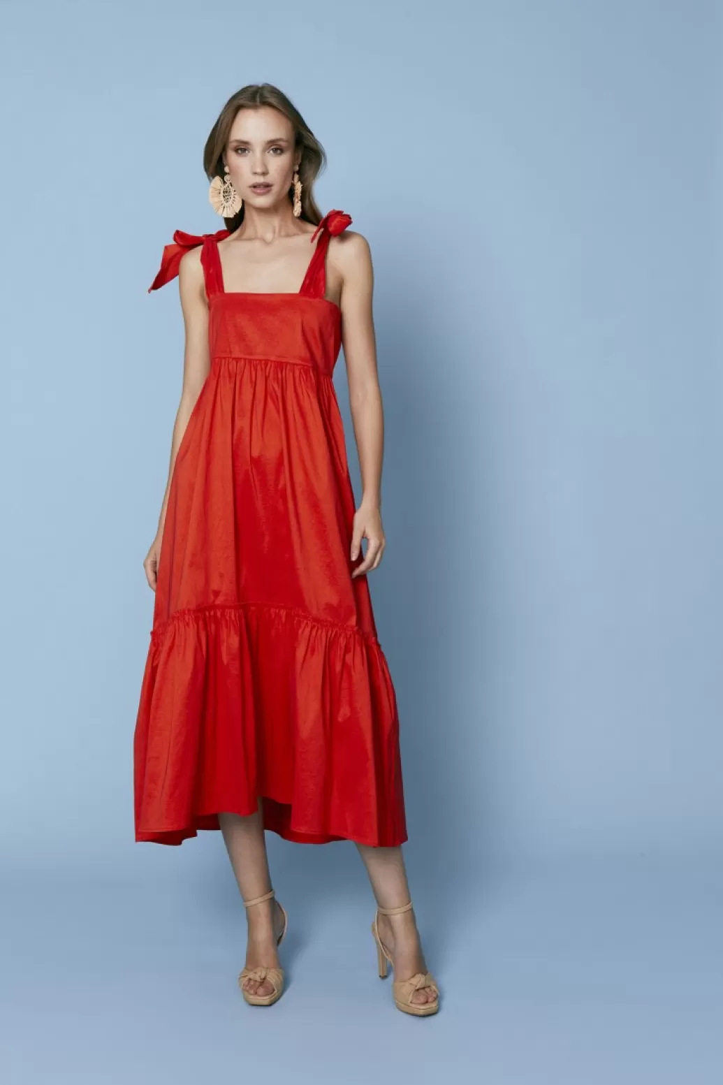 Discount VESTIDO COLINNARANJA Midi dresses