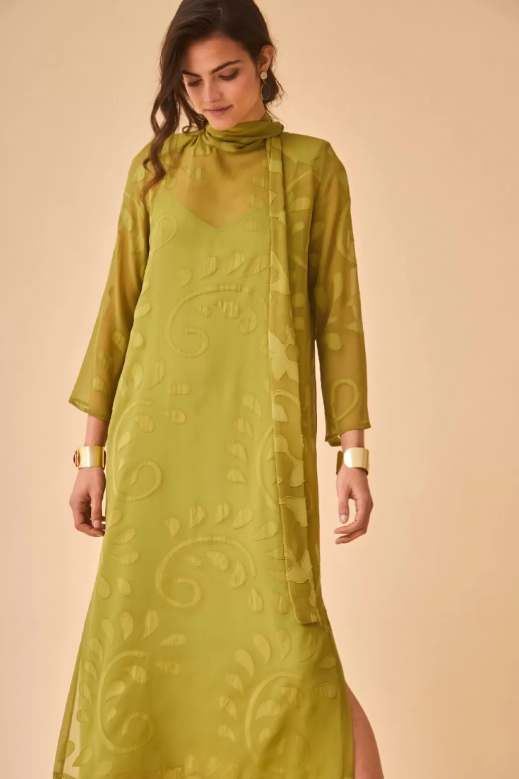 Discount VESTIDO DHALIAOLIVA Midi dresses
