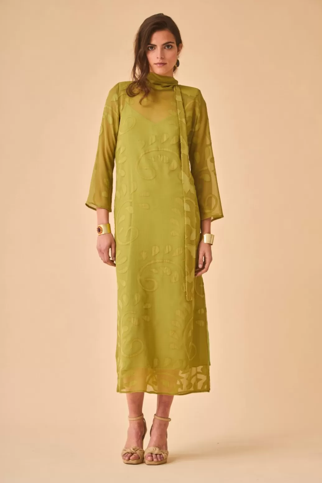 Discount VESTIDO DHALIAOLIVA Midi dresses