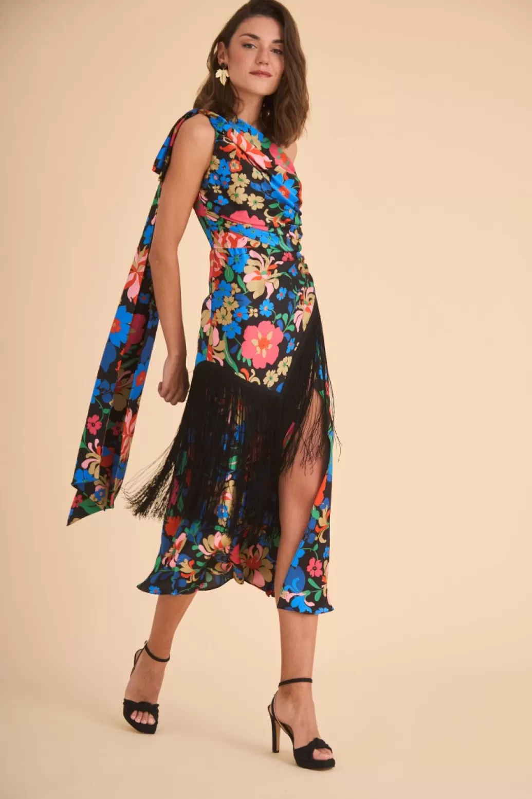 New VESTIDO DONOSAESTAMPADO Midi dresses