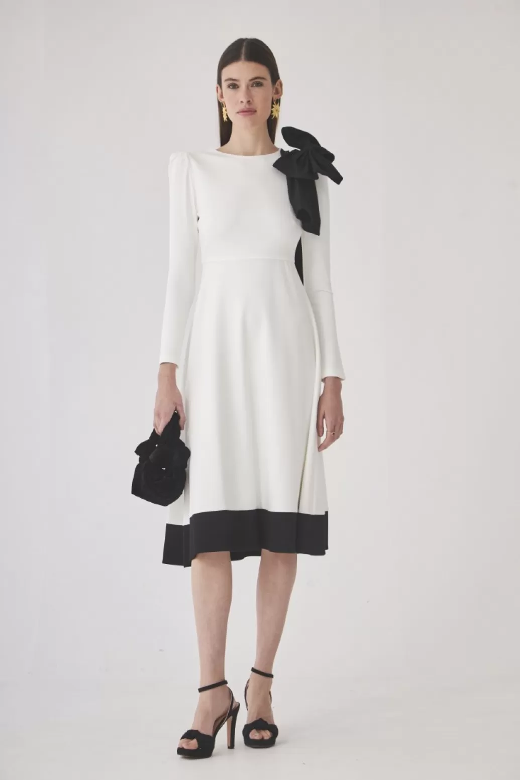 Sale VESTIDO FIORELOCRUDO Midi dresses