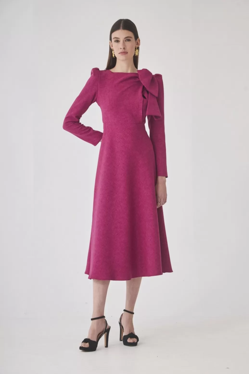 Flash Sale VESTIDO GABRIELESFUCSIA Midi dresses