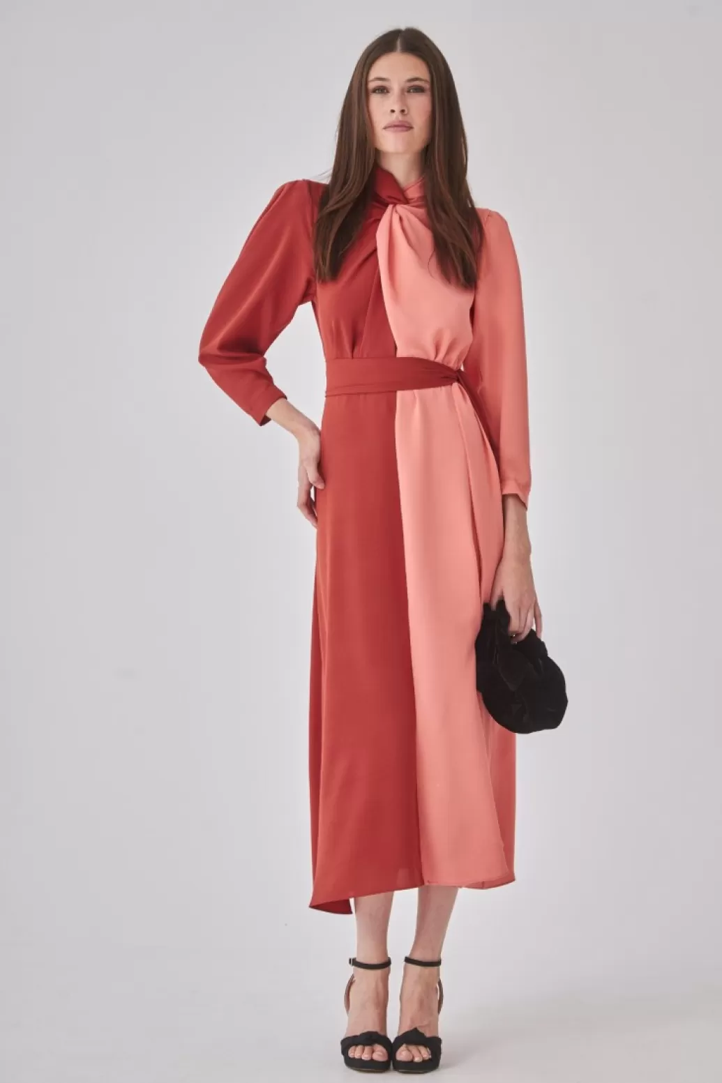 Fashion VESTIDO JUANNAROJO Midi dresses