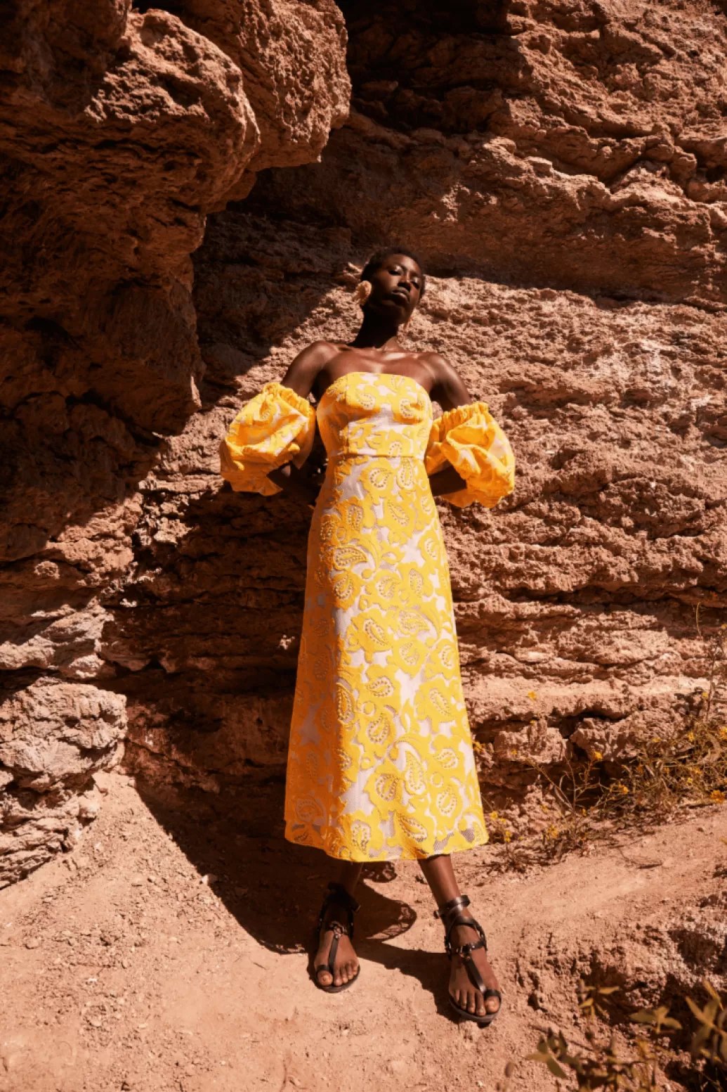 Best Sale VESTIDO LEMONAMARILLO Midi dresses