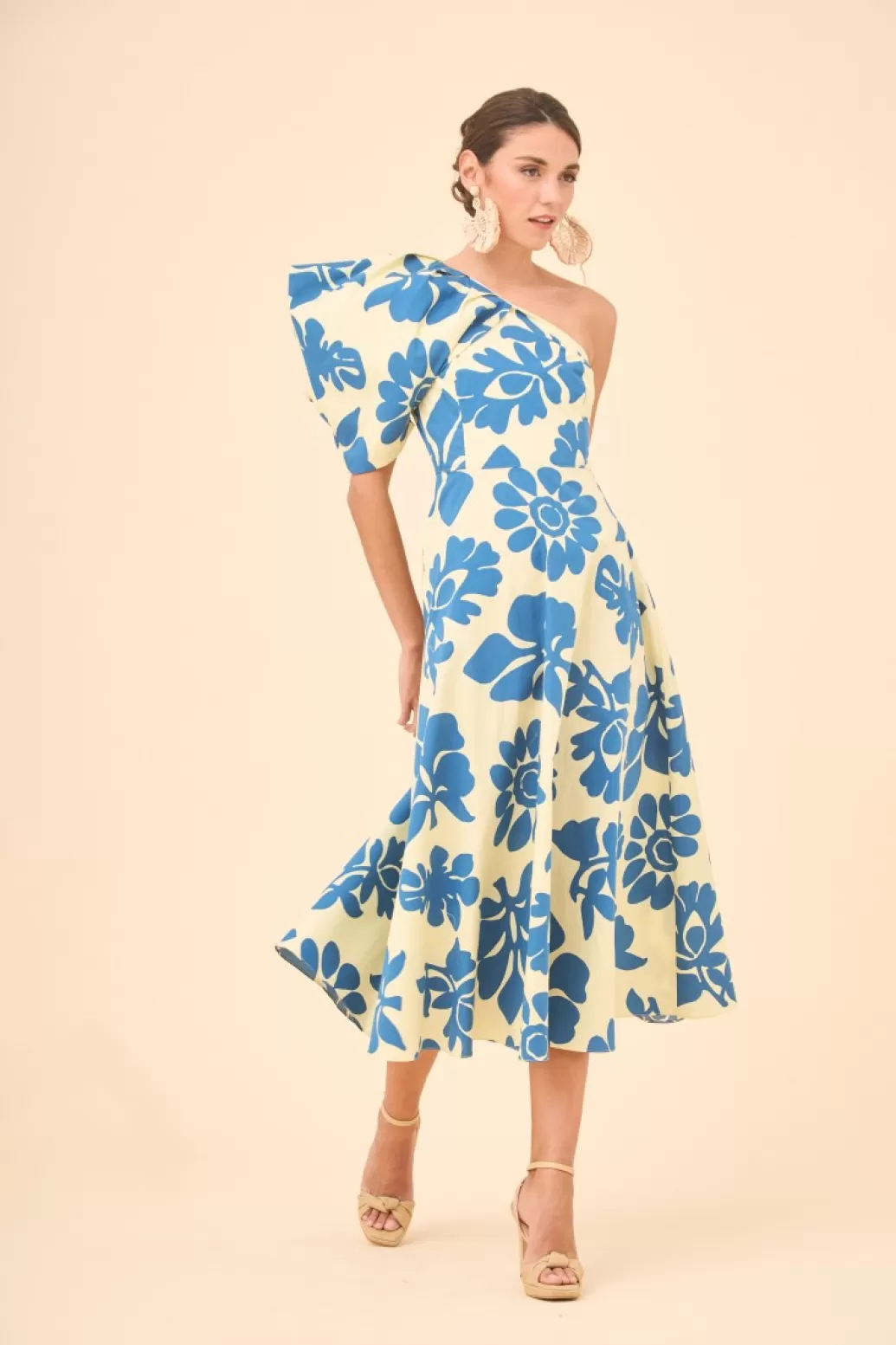 Flash Sale VESTIDO LEOMAESTAMPADO Midi dresses