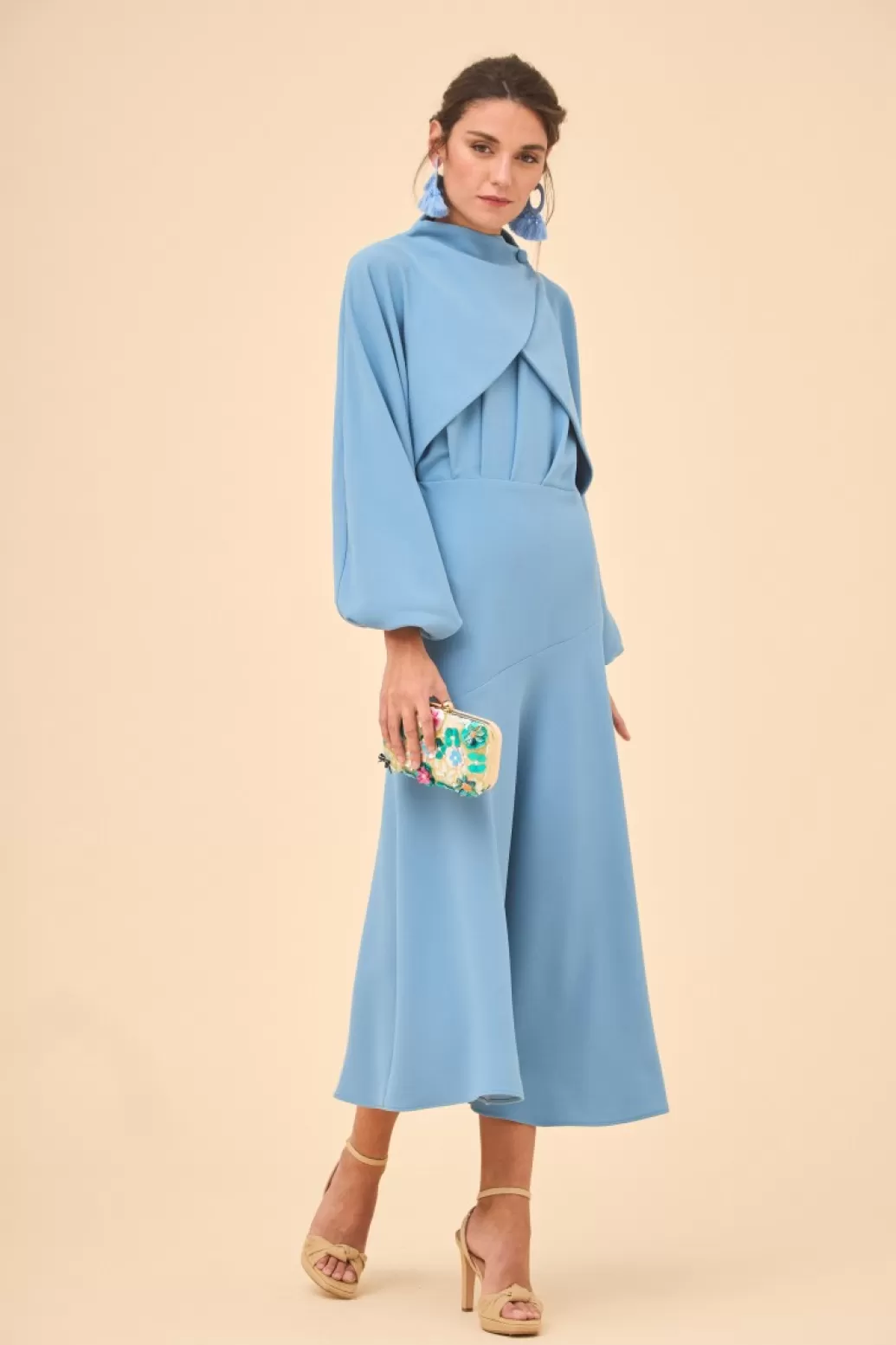 Best VESTIDO NO USARESTAMPADO VERDE Midi dresses