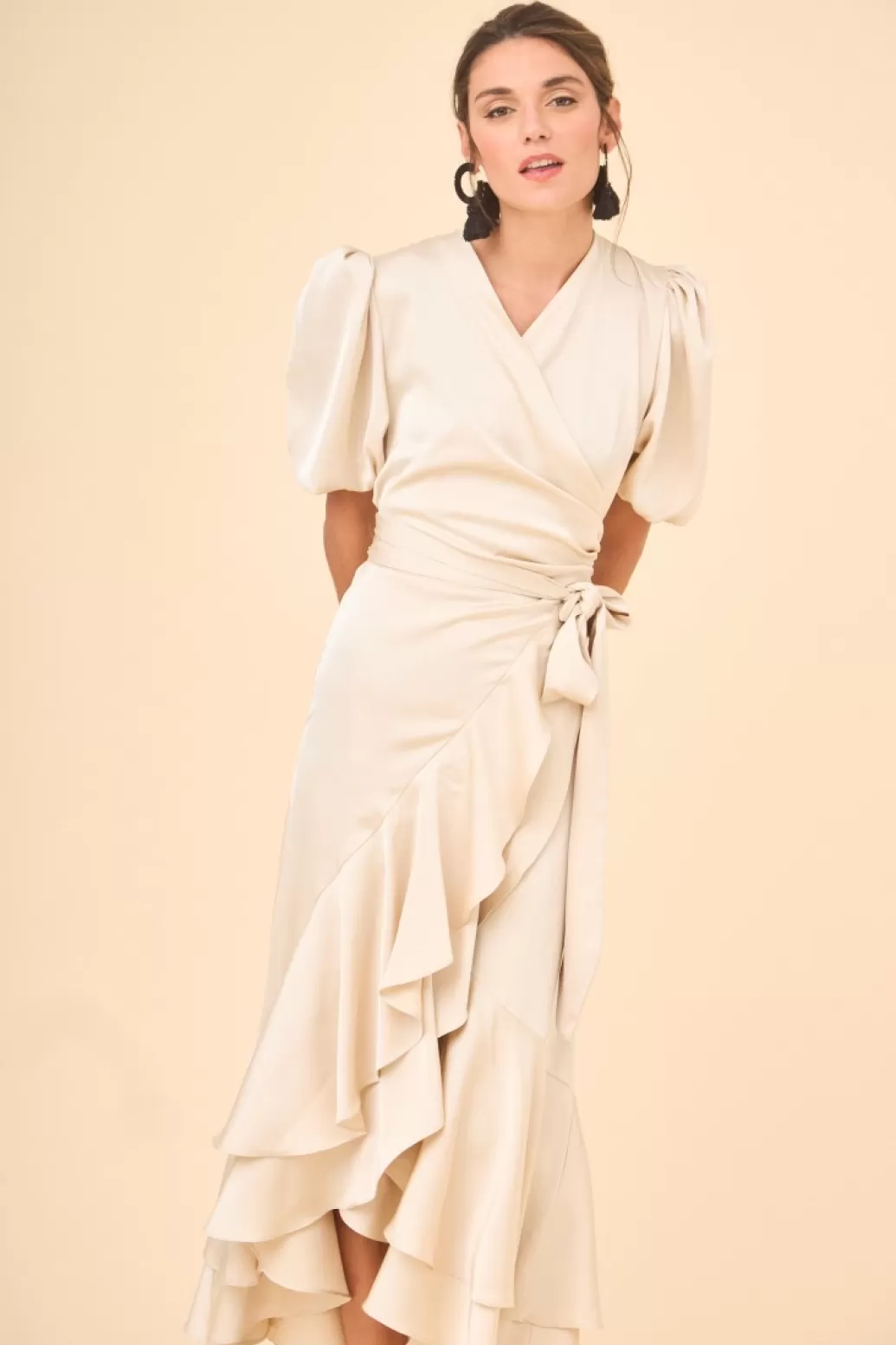 Fashion VESTIDO PLACISCRUDO I DO | Midi dresses